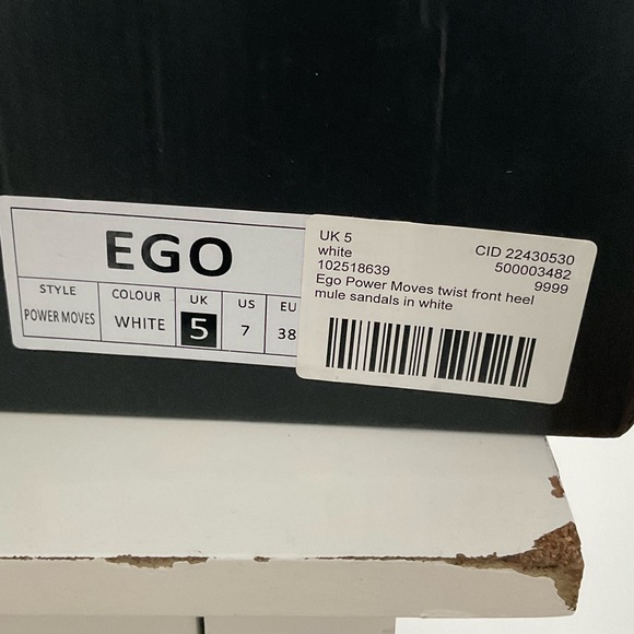 EGO white heels - Picture 2 of 3